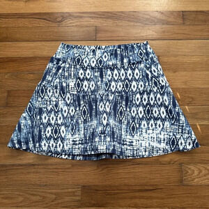 DONA JO Women's Blue Skorts Tennis Golf Pockets Size 1